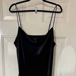 NWT Black Velvet Banana Republic dress.  No stains or odors.  Gorgeous dress!